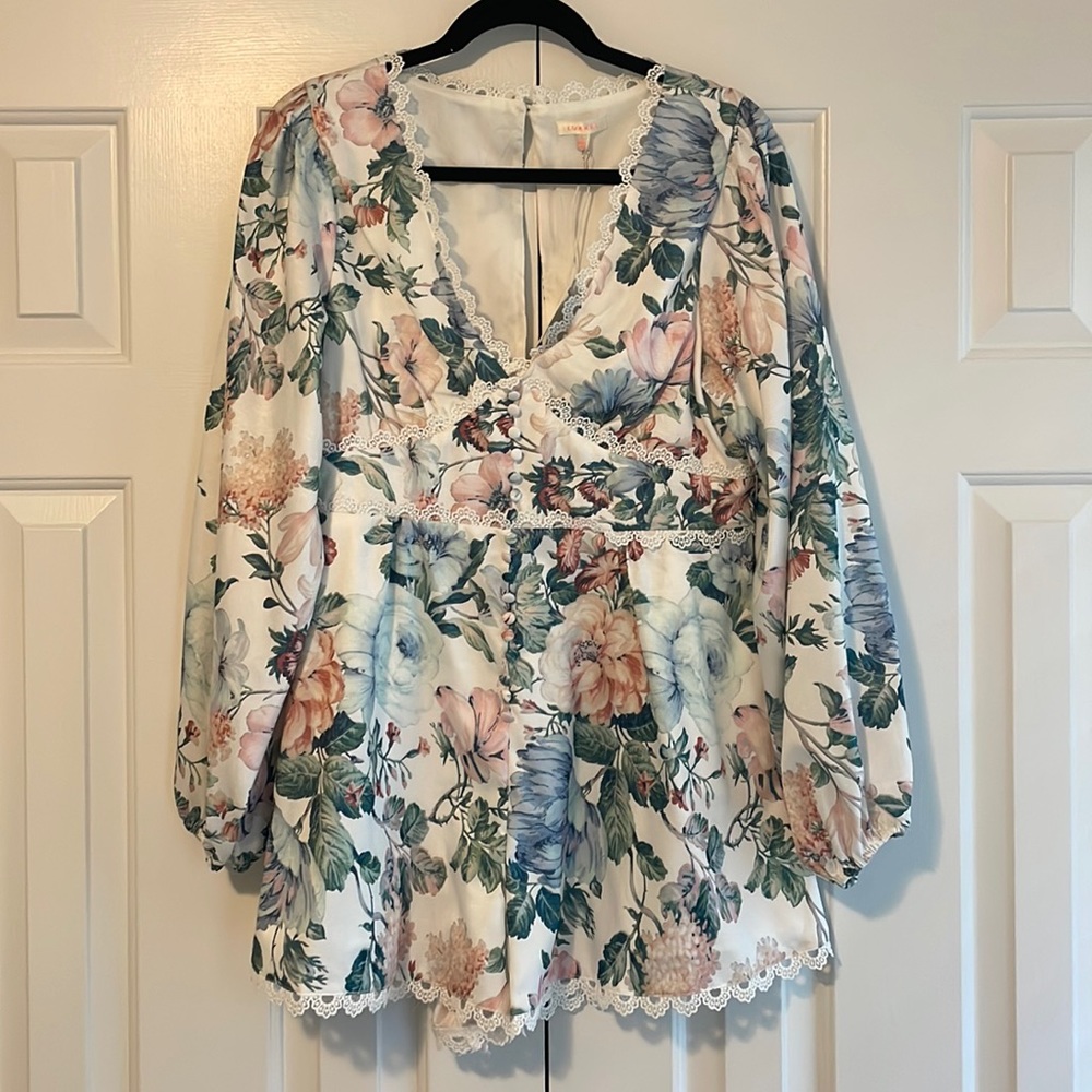 Vici floral romper